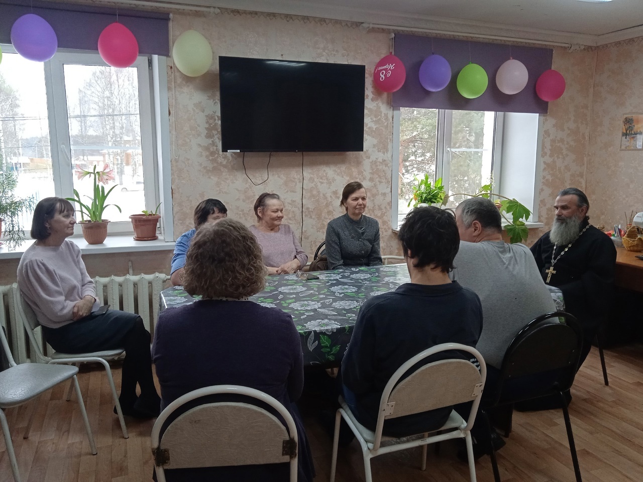 13 марта в комплексном центре состоялась встреча с настоятелем храма Святителя Николая протоиереем отцом Николаем.