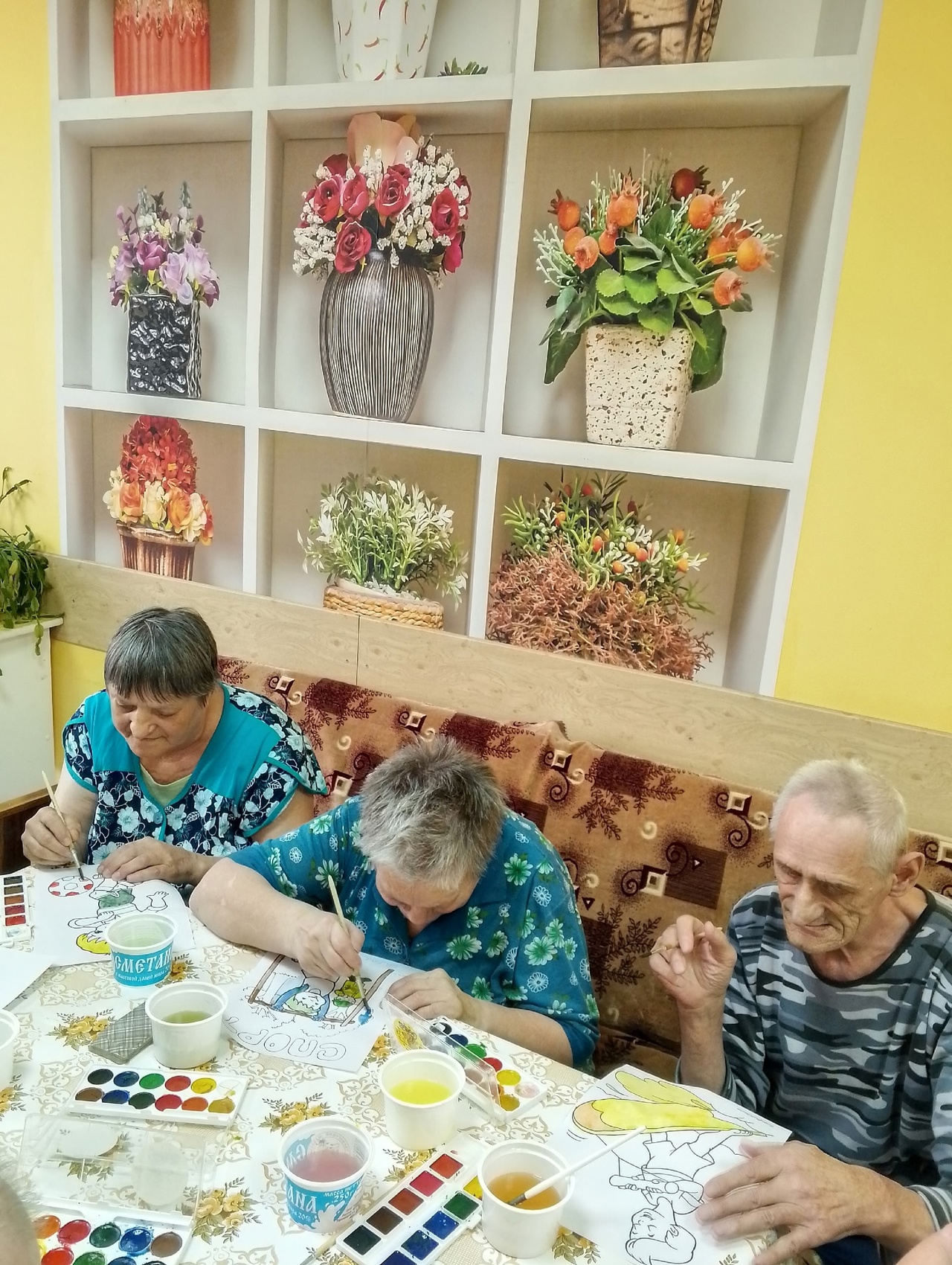 Конкурсно-развлекательная программа "Олимпийские знатоки" прошла сегодня в стационарном отделении для граждан пожилого возраста и инвалидов.