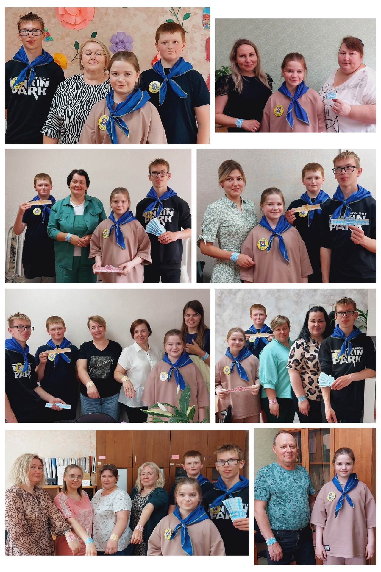 Волонтёры отряда "Юность" поздравили сотрудников БУ СО ВО "КЦСОН Тарногского района" с ДНЕМ СЕМЬИ, ЛЮБВИ И ВЕРНОСТИ, а также подарили "семейные" браслеты.